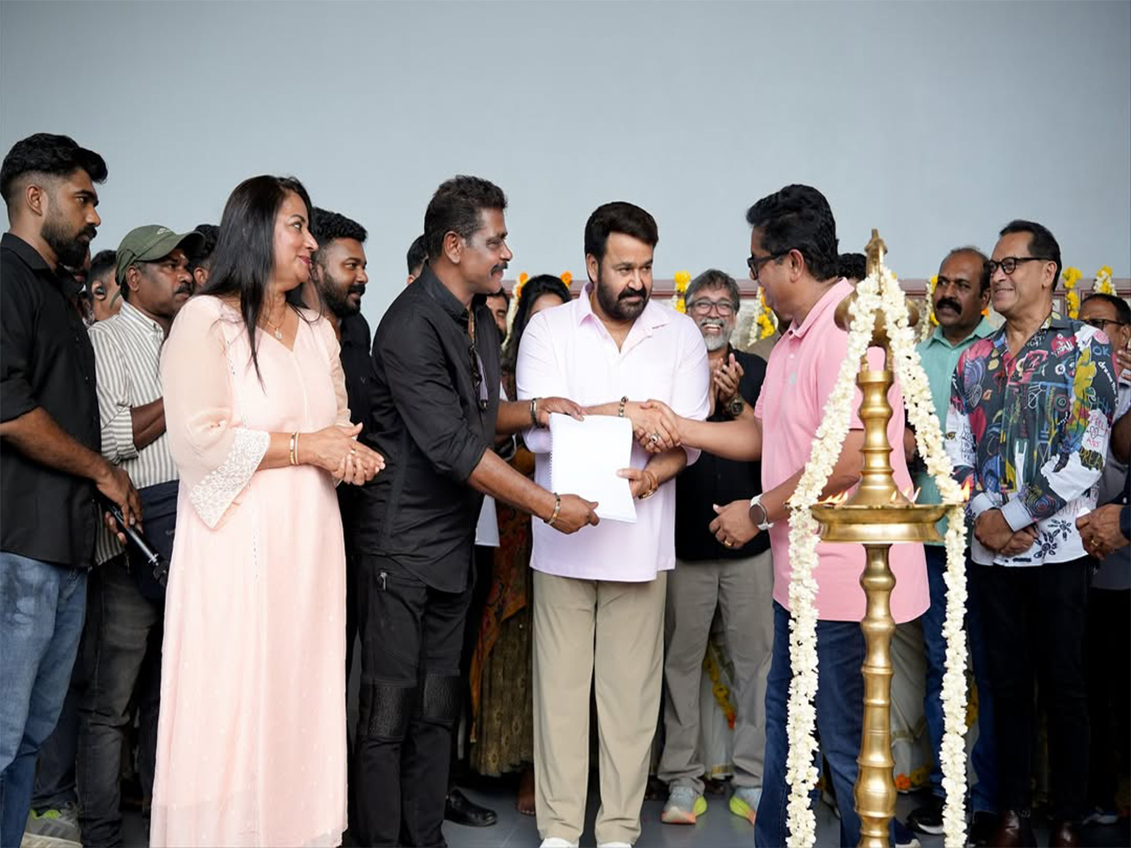 Drishyam 3 pooja ceremony (Photo: Instagram/@Mohanlal) Drishyam 3 pooja ceremony (Photo: Instagram/@Mohanlal)