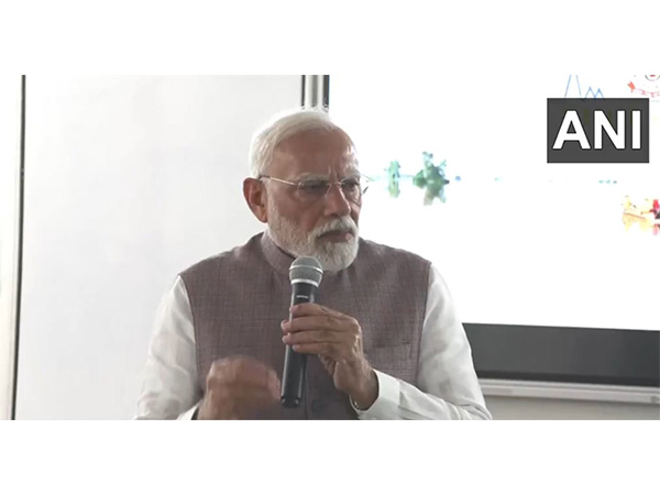 PM Modi speaking at review meeting held in Gurdaspur over flood situation in Punjab (Photo/ANI) PM Modi speaking at review meeting held in Gurdaspur over flood situation in Punjab (Photo/ANI)