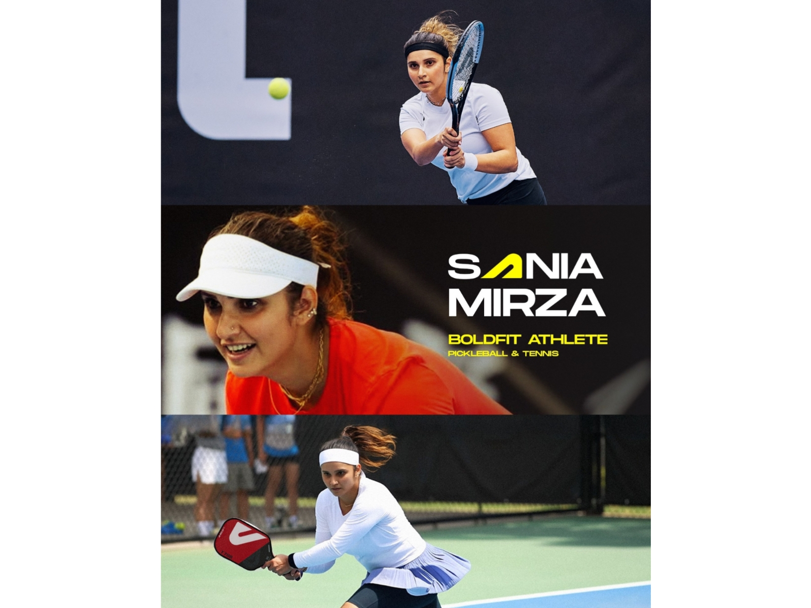 Sania Mirza Partners with Boldfit as Athlete & Investor to launch and create Tennis and Pickleball Gear for India