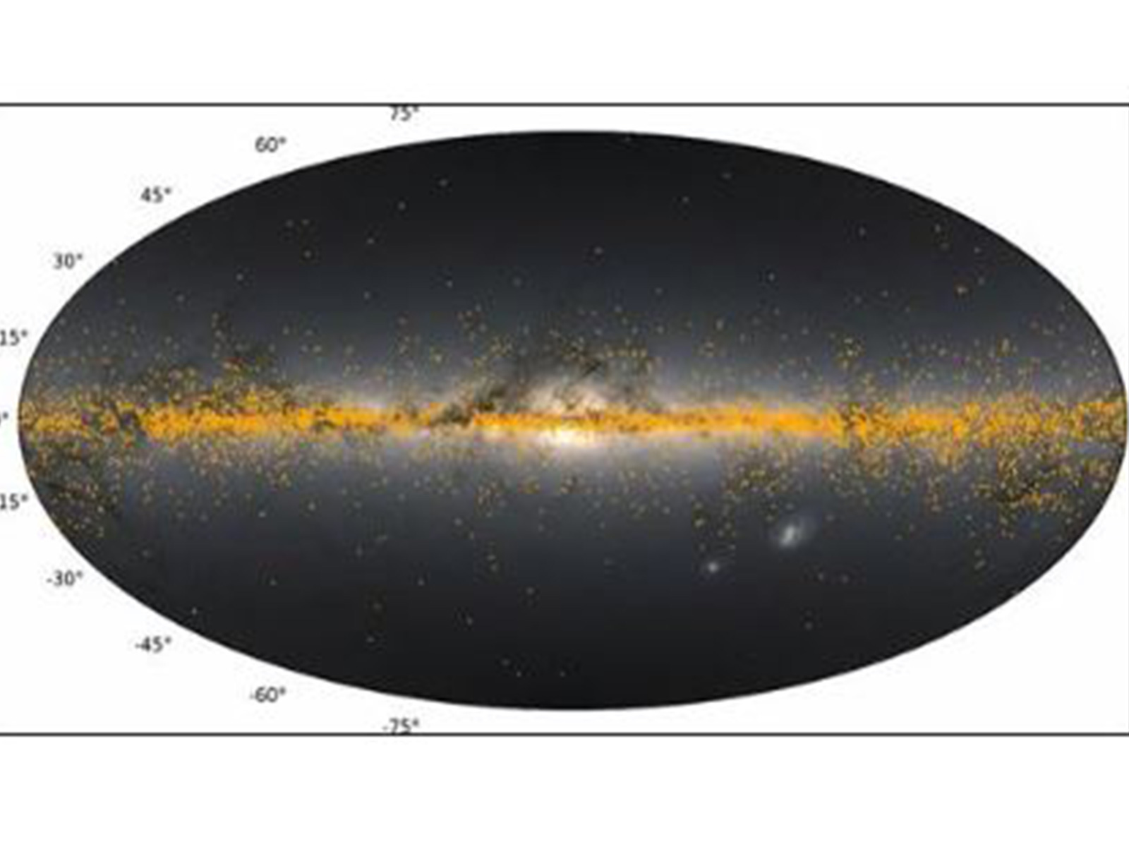 Scientists used data from more than 6,000 open clusters to map dusty veil of Milky Way