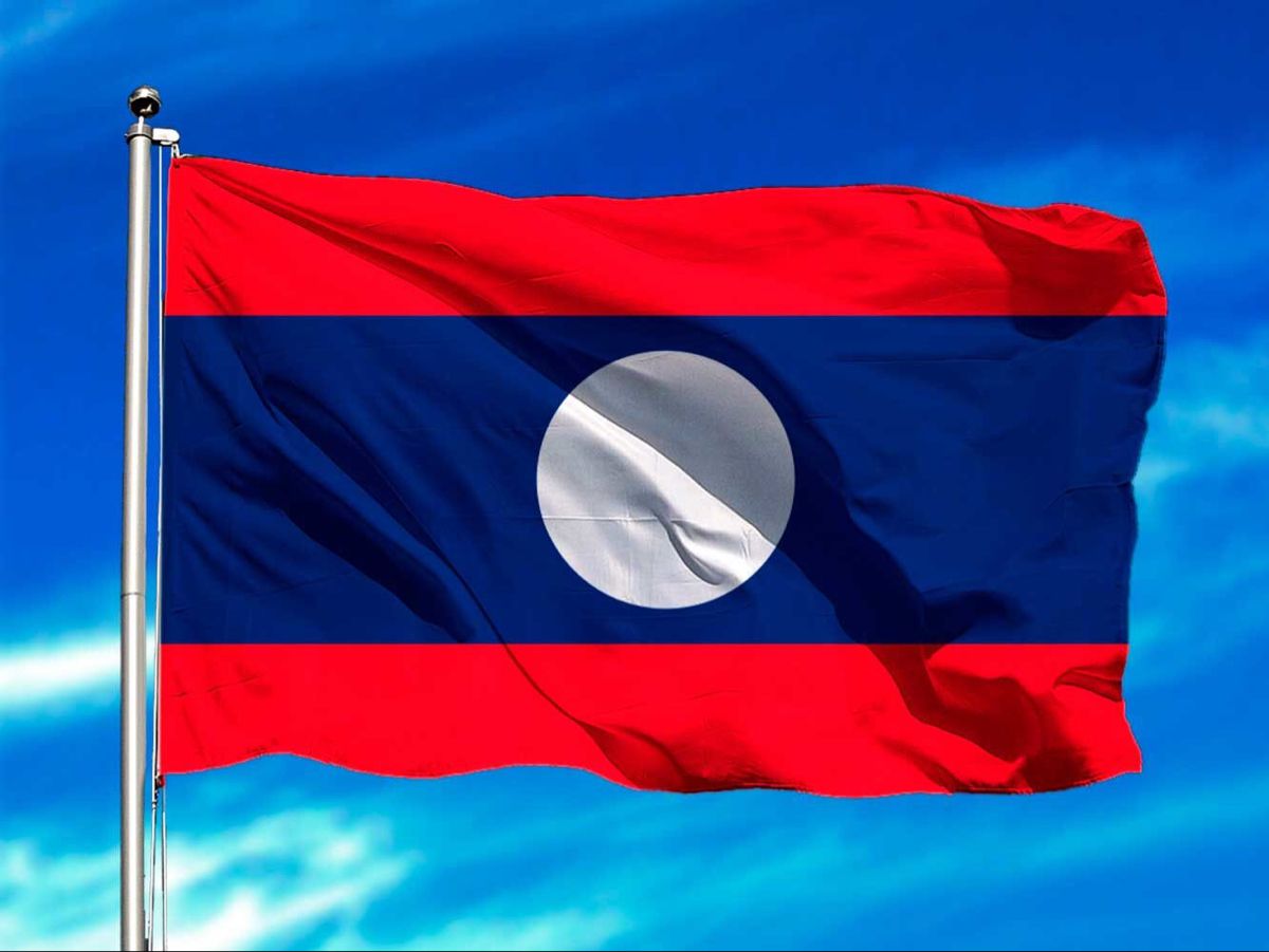 Laos military helicopters at a rural airbase - Photo Gallery