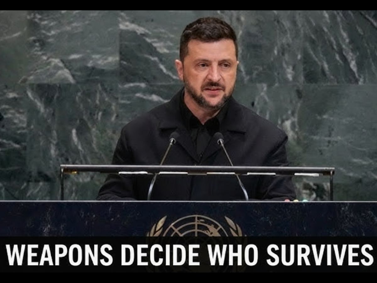 ‘Weapons Decide Who Survives’: Zelensky’s Stark UN Warning on Putin and AI Arms Race