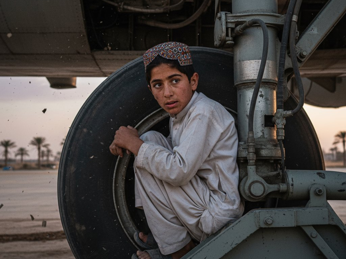 Real-Life Shiddat: Afghan Boy Hides in Plane Landing Gear to Delhi, Repatriated Same Day