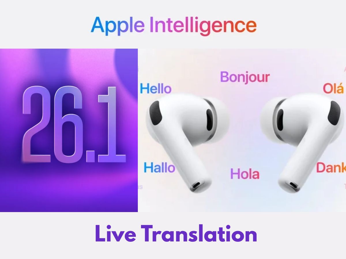 Apple iOS 26.1 Beta 1 Adds 8 New Languages for Apple Intelligence & AirPods Translation