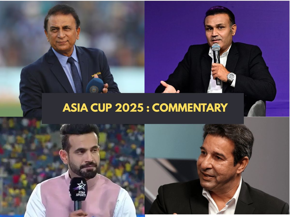 Asia Cup 2025: Full List of Commentators & Presenters in All Languages | Details Inside