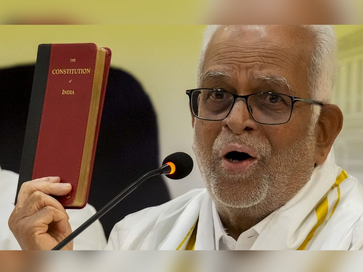 Who is B Sudershan Reddy? Opposition’s Candidate Against CP Radhakrishnan