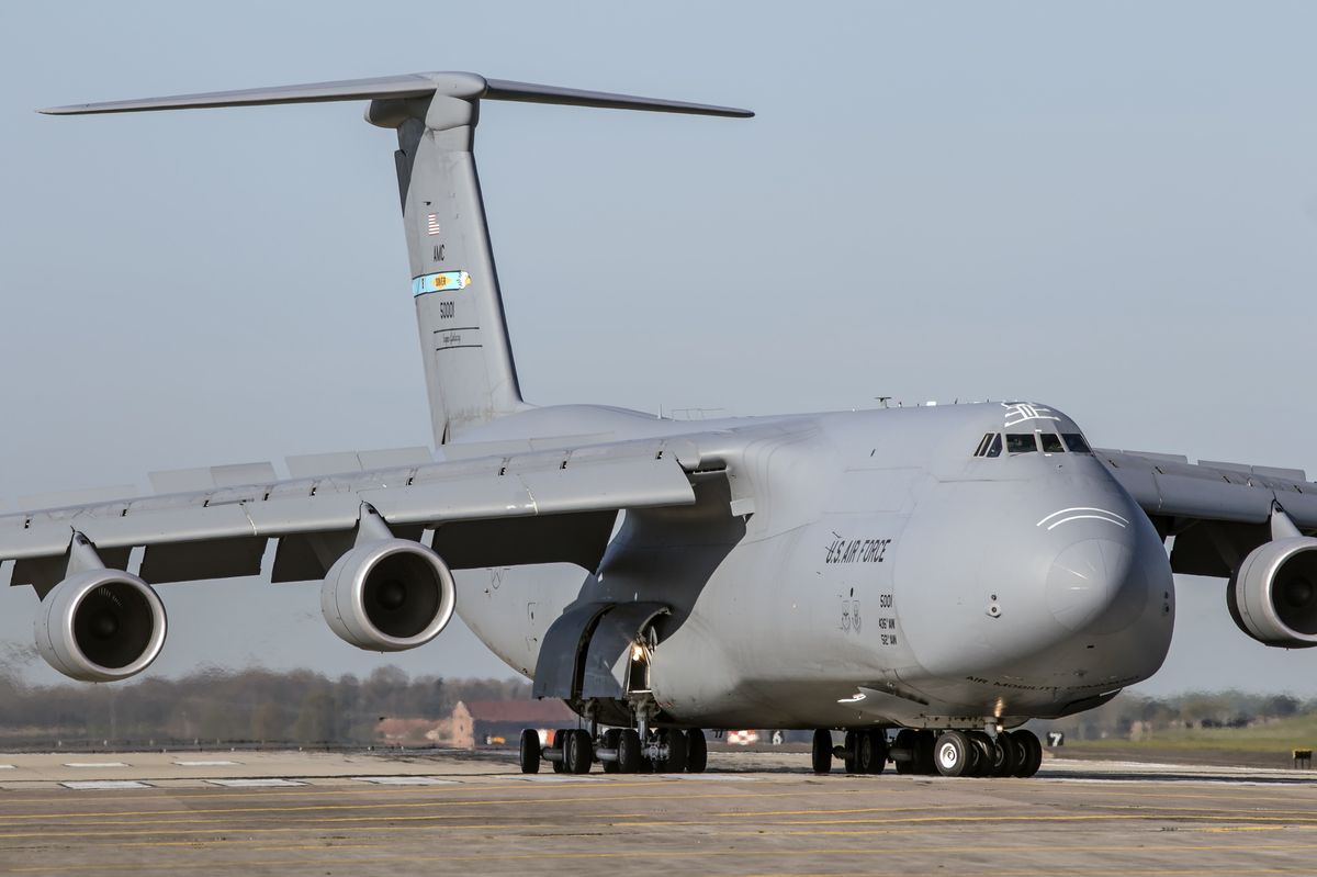 Lockheed C-5 Galaxy ready for heavy lift missions around the world. - Photo Gallery