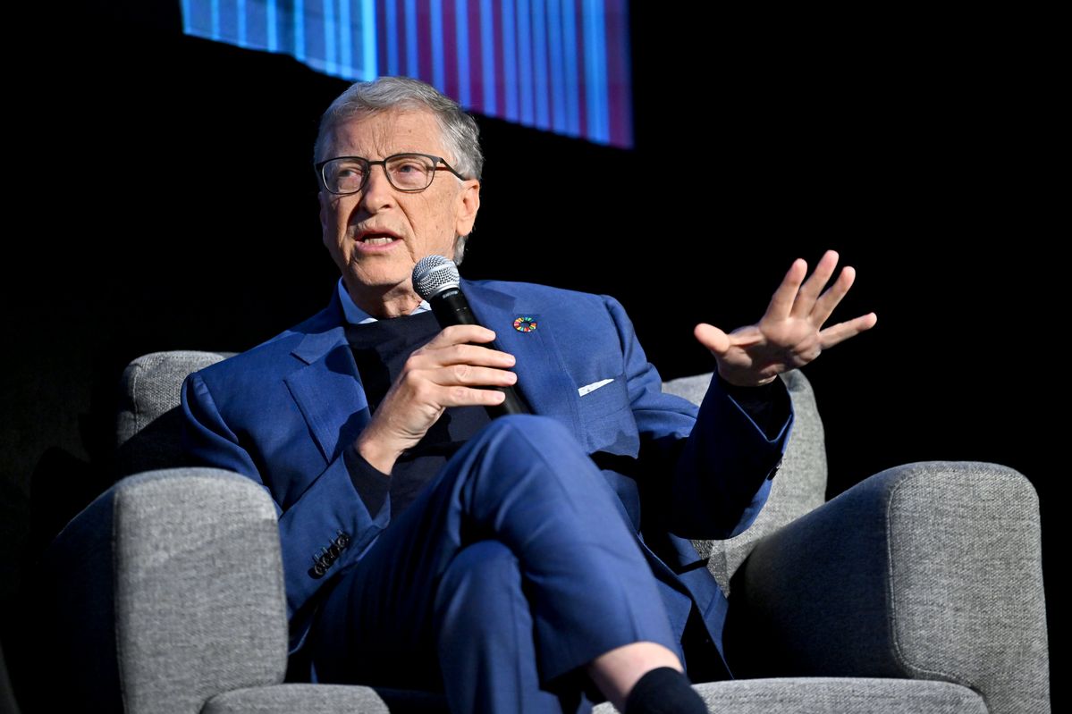 Bill Gates, transforming technology and philanthropy worldwide. - Photo Gallery