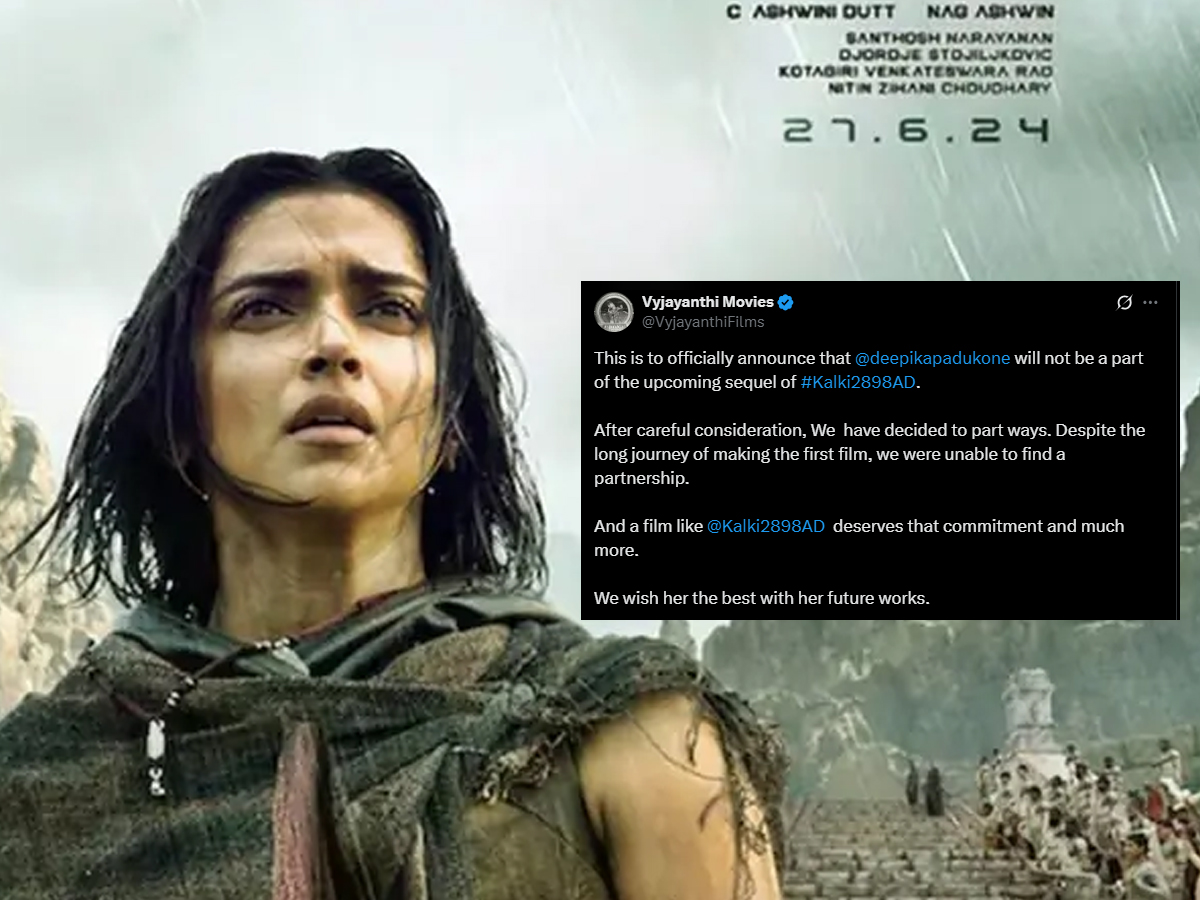 Deepika Padukone Exits Kalki 2898 AD Sequel, Makers Confirm Split
