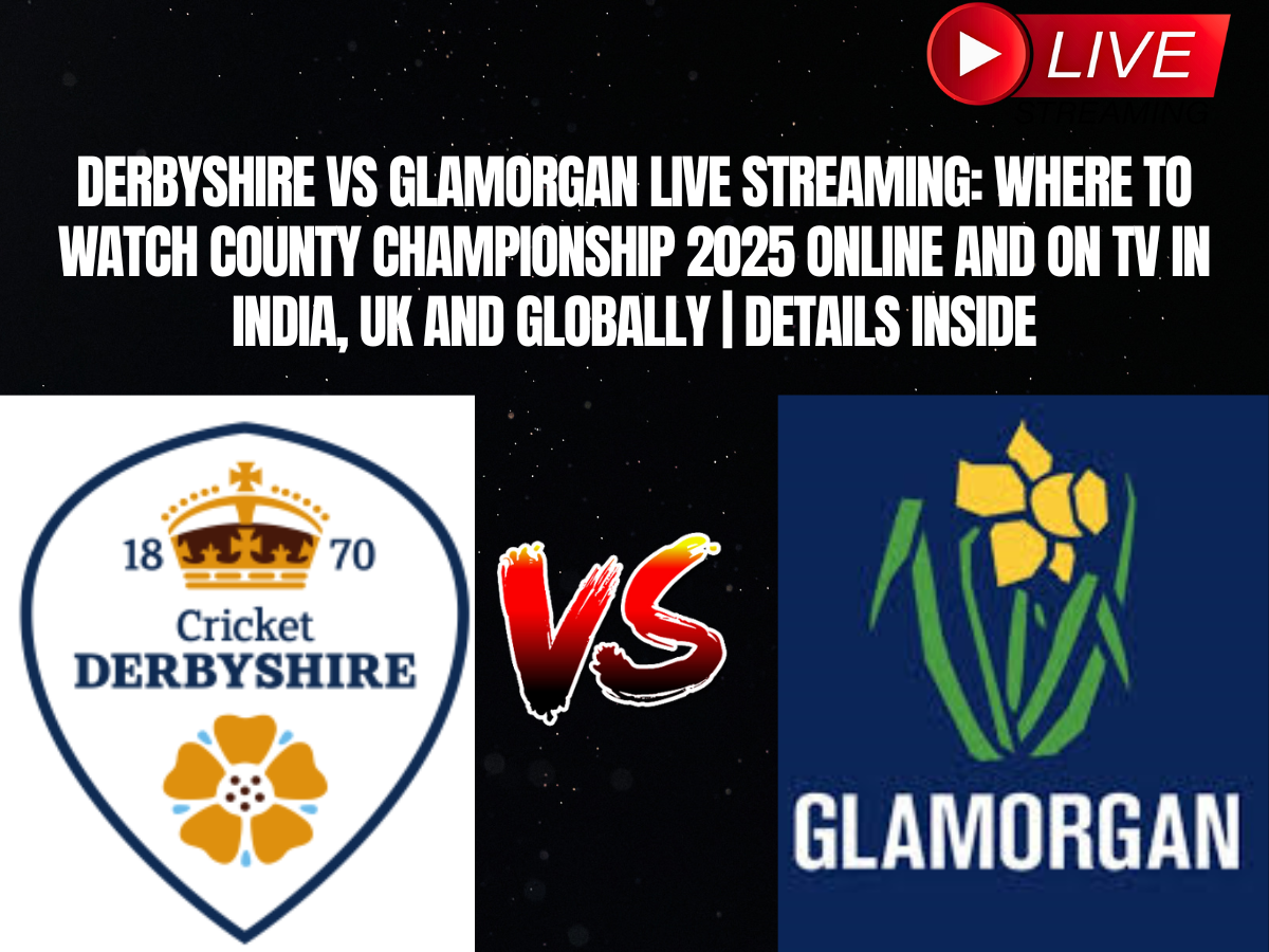 Derbyshire vs Glamorgan Live Streaming: Where to Watch County Championship 2025 Online and on TV in India, UK and Globally | Details Inside