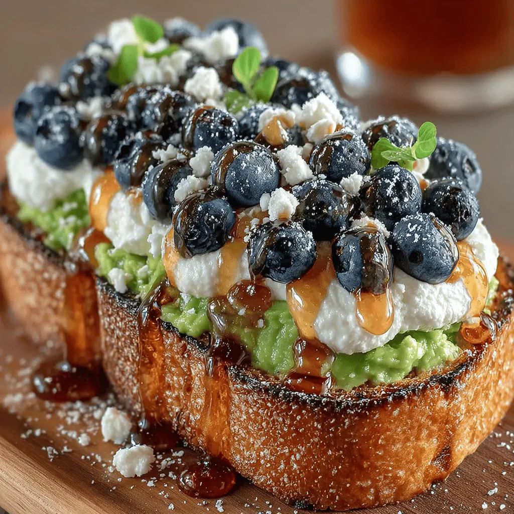 Avocado and blueberries together for a powerful brain health boost. - Photo Gallery