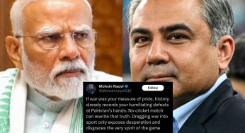 ‘Dragging war into sports’, Mohsin Naqvi Responds to PM Modi After Disappearing with Asia Cup Trophy