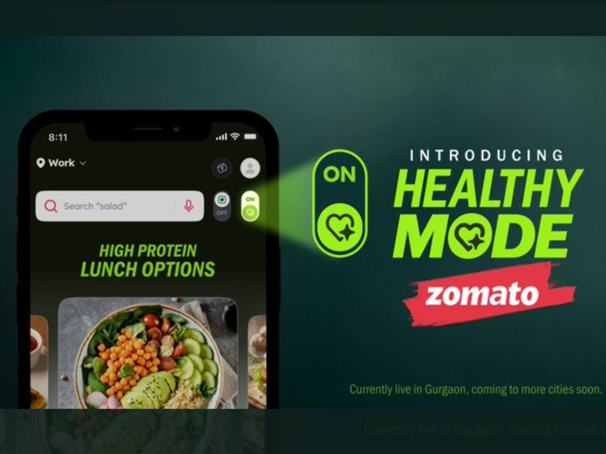 ‘Eat Smart, Not Just Fast’ Zomato Launches Healthy Mode, Now Live in Gurugram