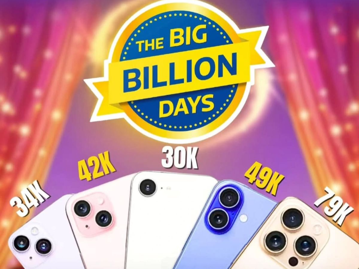 Flipkart Big Billion Days 2025: Save Up to ₹54,000 on iPhone 16, Google Pixel 9 & Galaxy S24