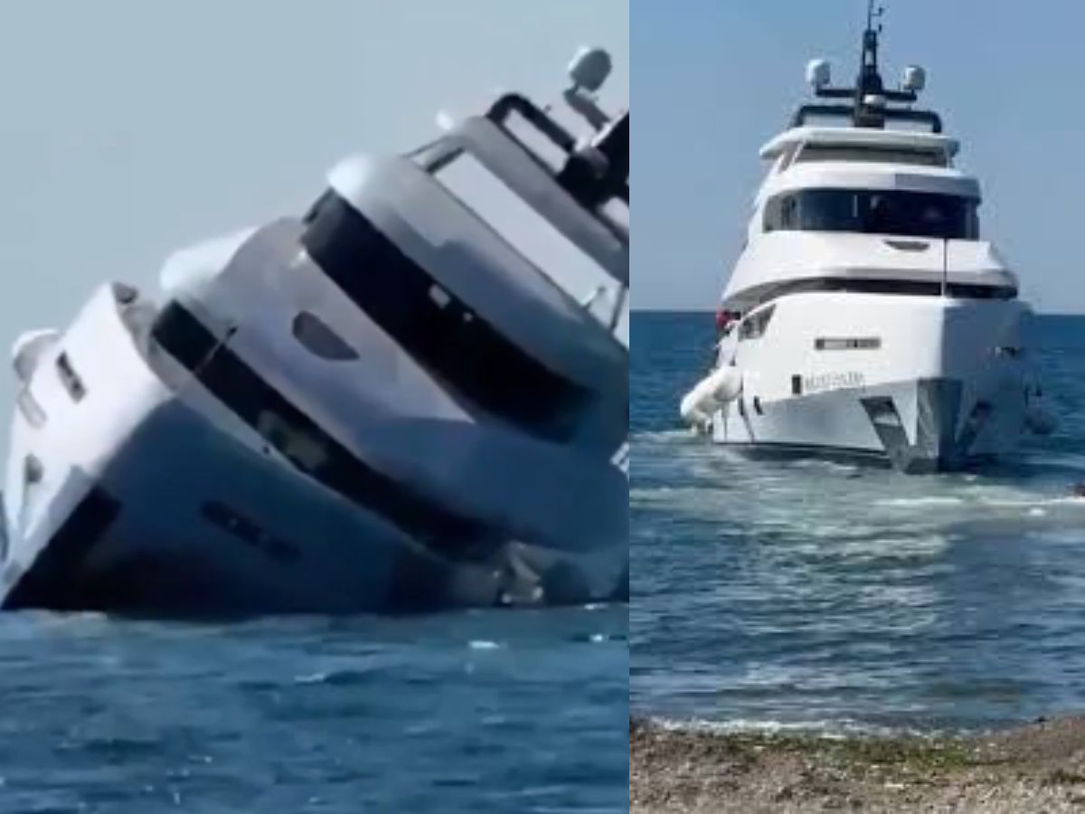 “Who Launches a Yacht Like This?”: $1M Luxury Vessel Sinks Minutes Into Maiden Voyage | Watch