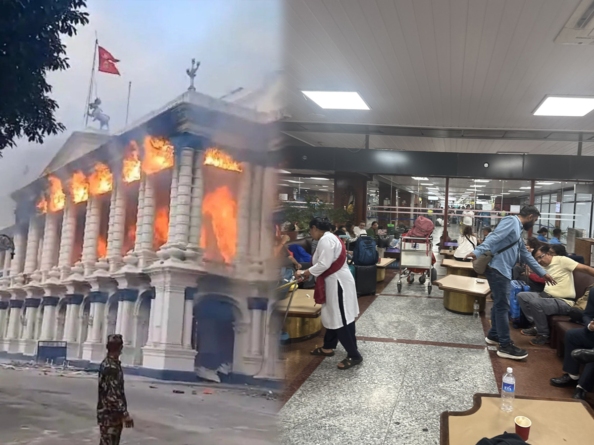 Nepal Protests: Over 40 Gujarat Devotees Stranded, 900 Prisoners Escape, Airports Set on Fire