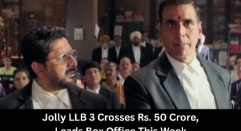 Jolly LLB 3 Leads in Weekend Box Office Collection, Mints Rs. 50+ crore
