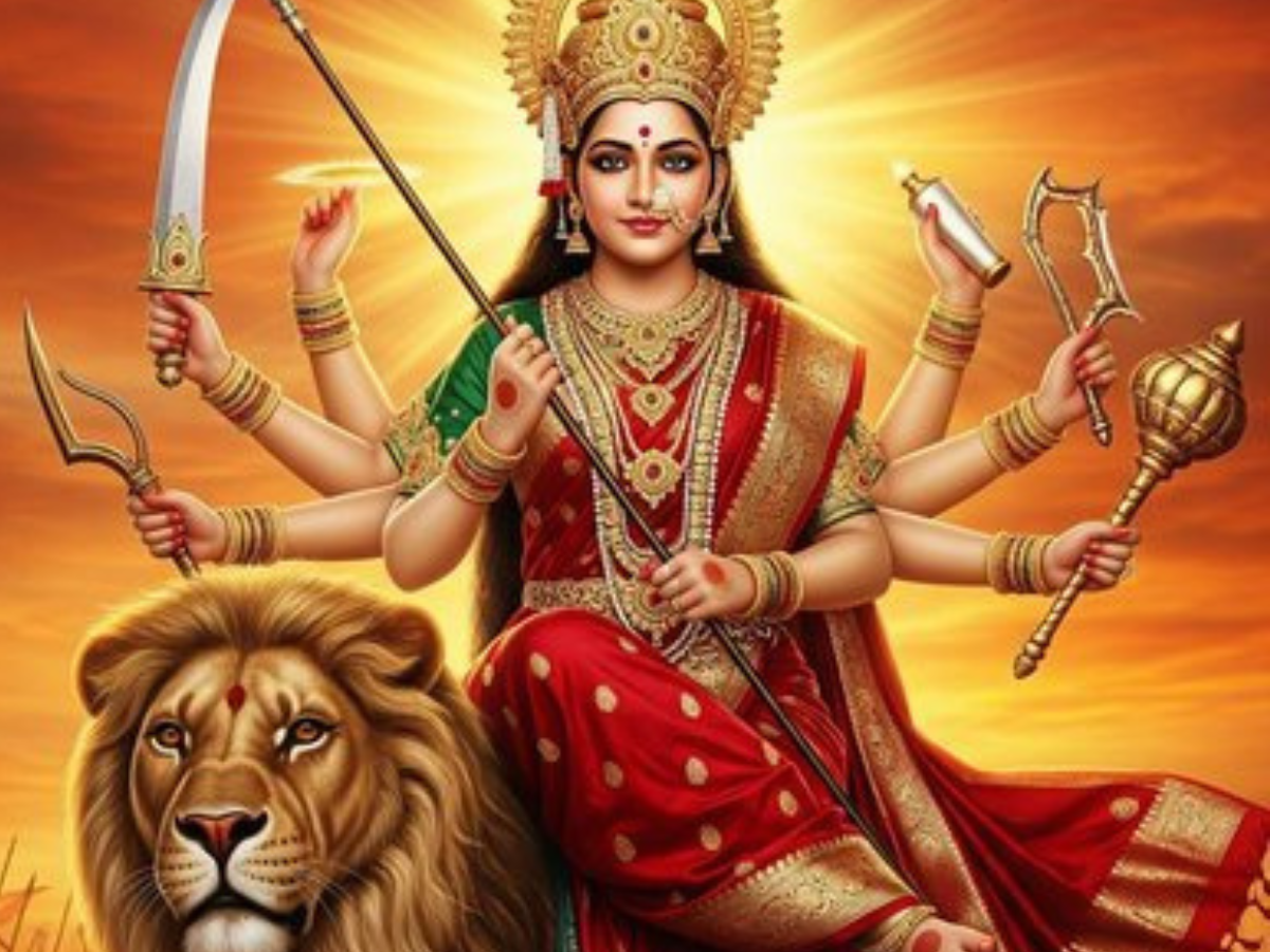 Navratri 2025 Day 6: Maa Katyayani Puja Date, Rituals, Significance and What Colour to Wear