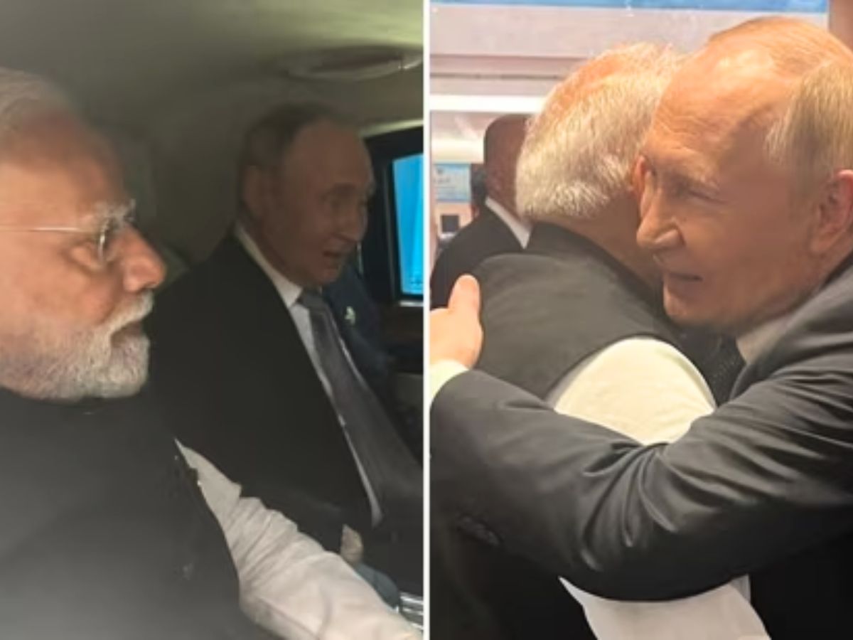 Modi, Putin Share Heartfelt Hug in China Amid Trump’s Tariffs