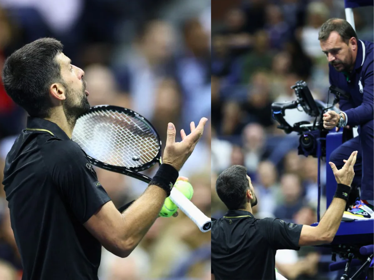Novak Djokovic Loses Temper At US Open After Fans Cheer Faults, Confronts Umpire | Watch