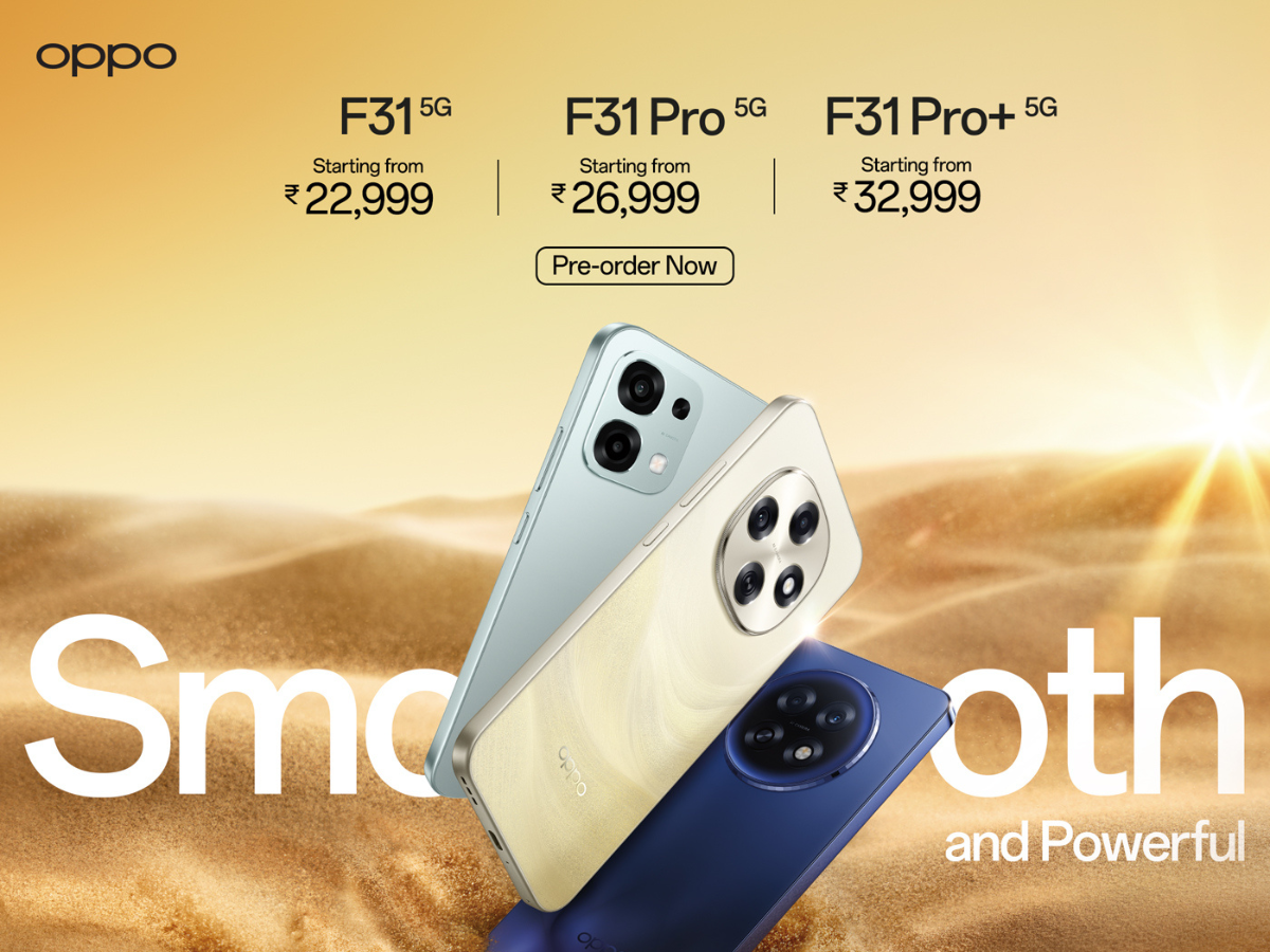 Oppo F31 Series Launched in India: Prices, Specs & Availability