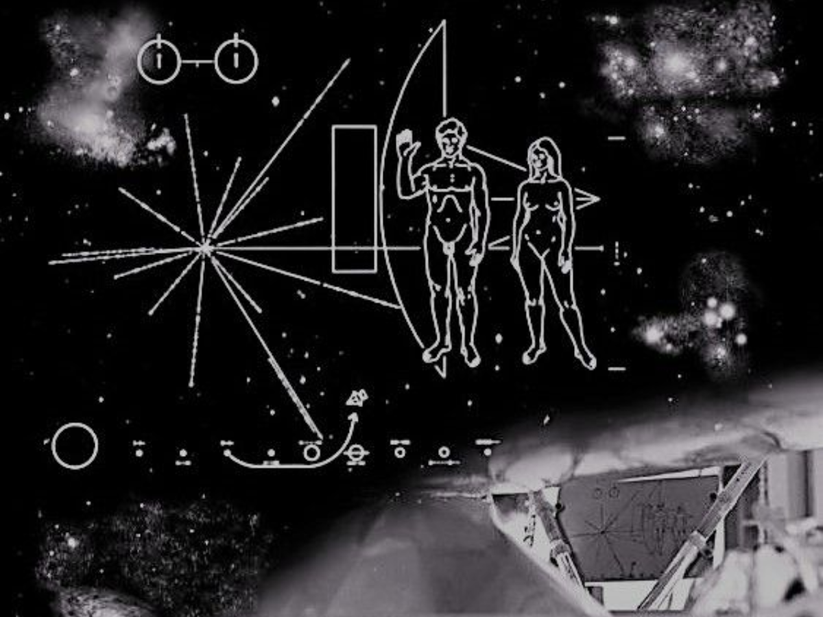 Pioneer plaque, humanity’s message to the cosmos. - Photo Gallery