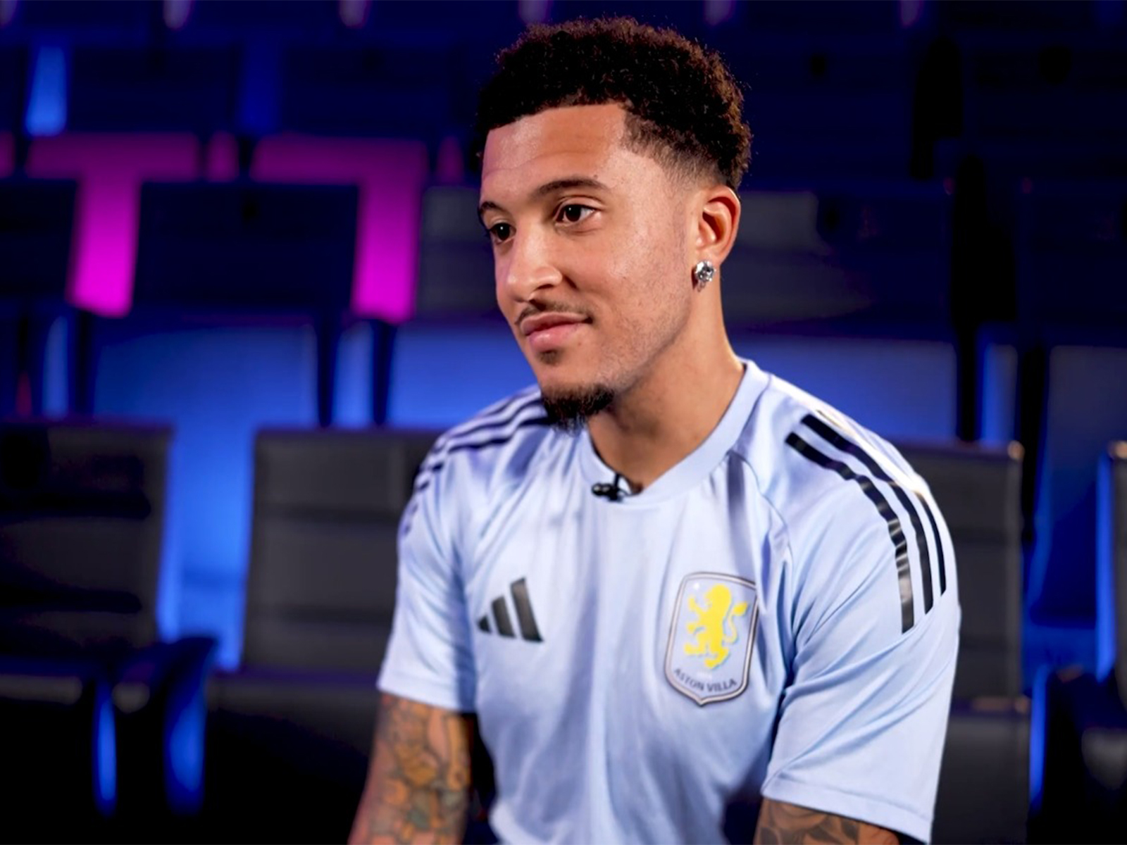 "Unai Emery persuaded me": Jadon Sancho on joining Aston Villa