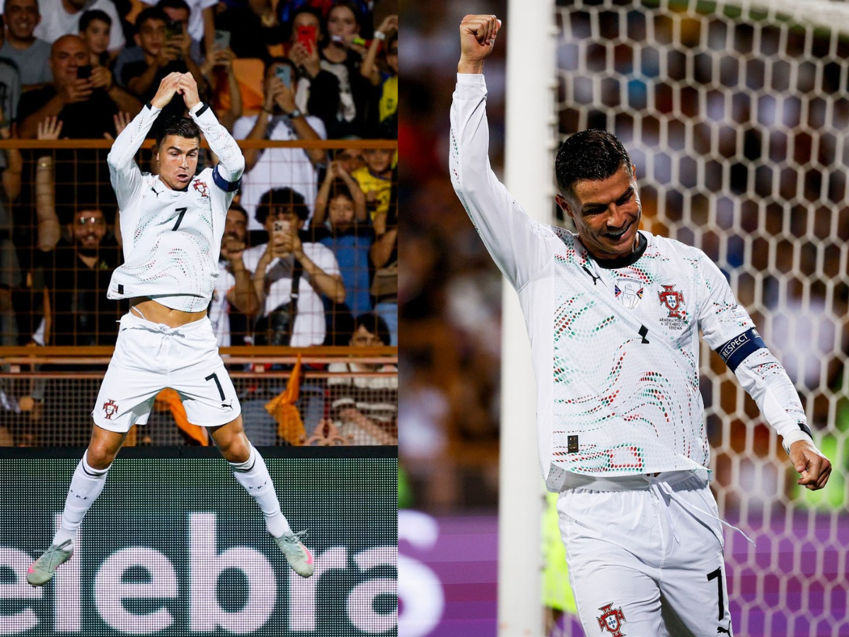 Ronaldo Surpasses Messi With Stunning Wonder-Goal for Portugal, Eyes International Record