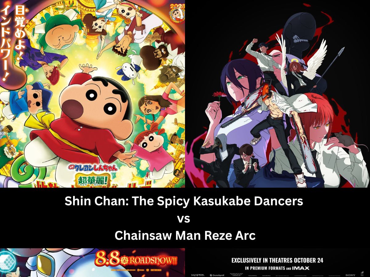 Shin Chan: The Spicy Kasukabe Dancers vs Chainsaw Man Reze Arc: Which is More Popular in India?
