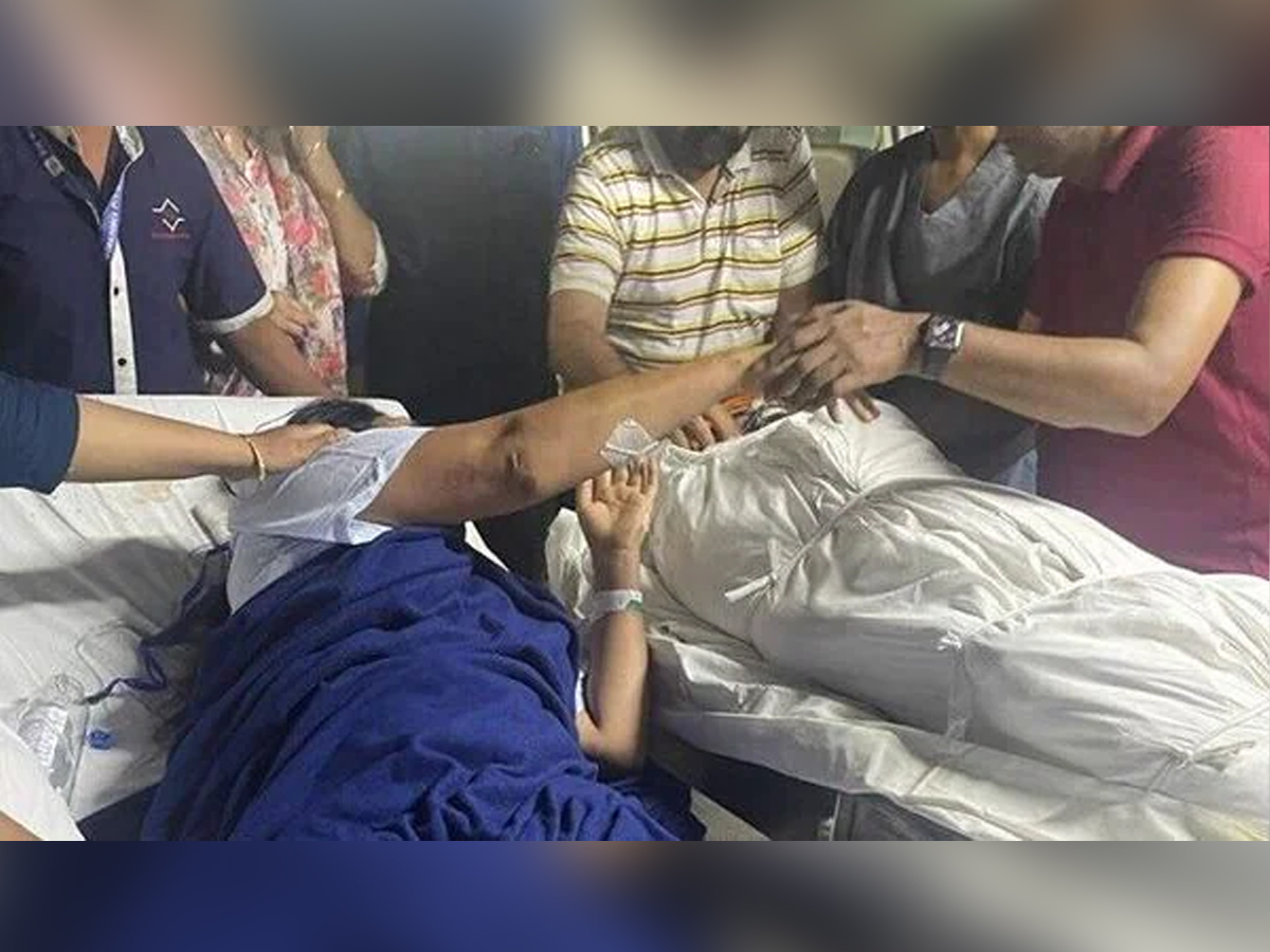 Delhi BMW Crash: ‘The Last Hug’ as Wife Bids Final Goodbye to Navjot Singh from Stretcher