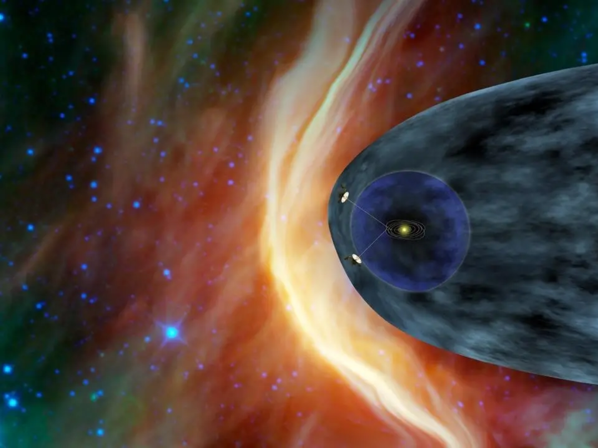 The transition zone where solar and cosmic winds meet. - Photo Gallery