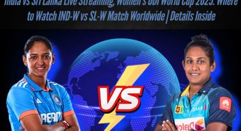 India vs Sri Lanka Live Streaming, Women’s ODI World Cup 2025: Where to Watch IND-W vs SL-W Match Worldwide | Details Inside