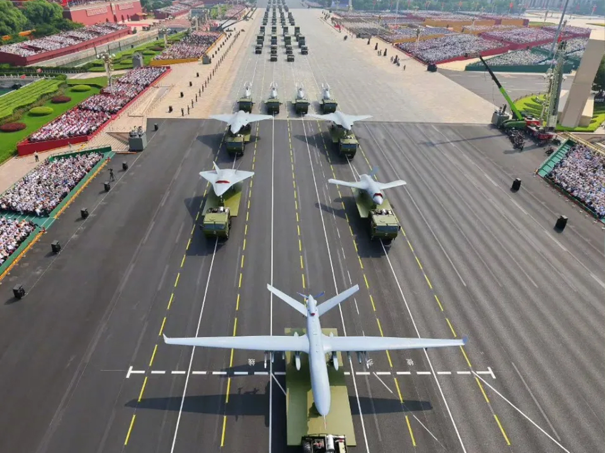 China Unveils Type B Stealth Combat Drone at Beijing Military Parade | Watch