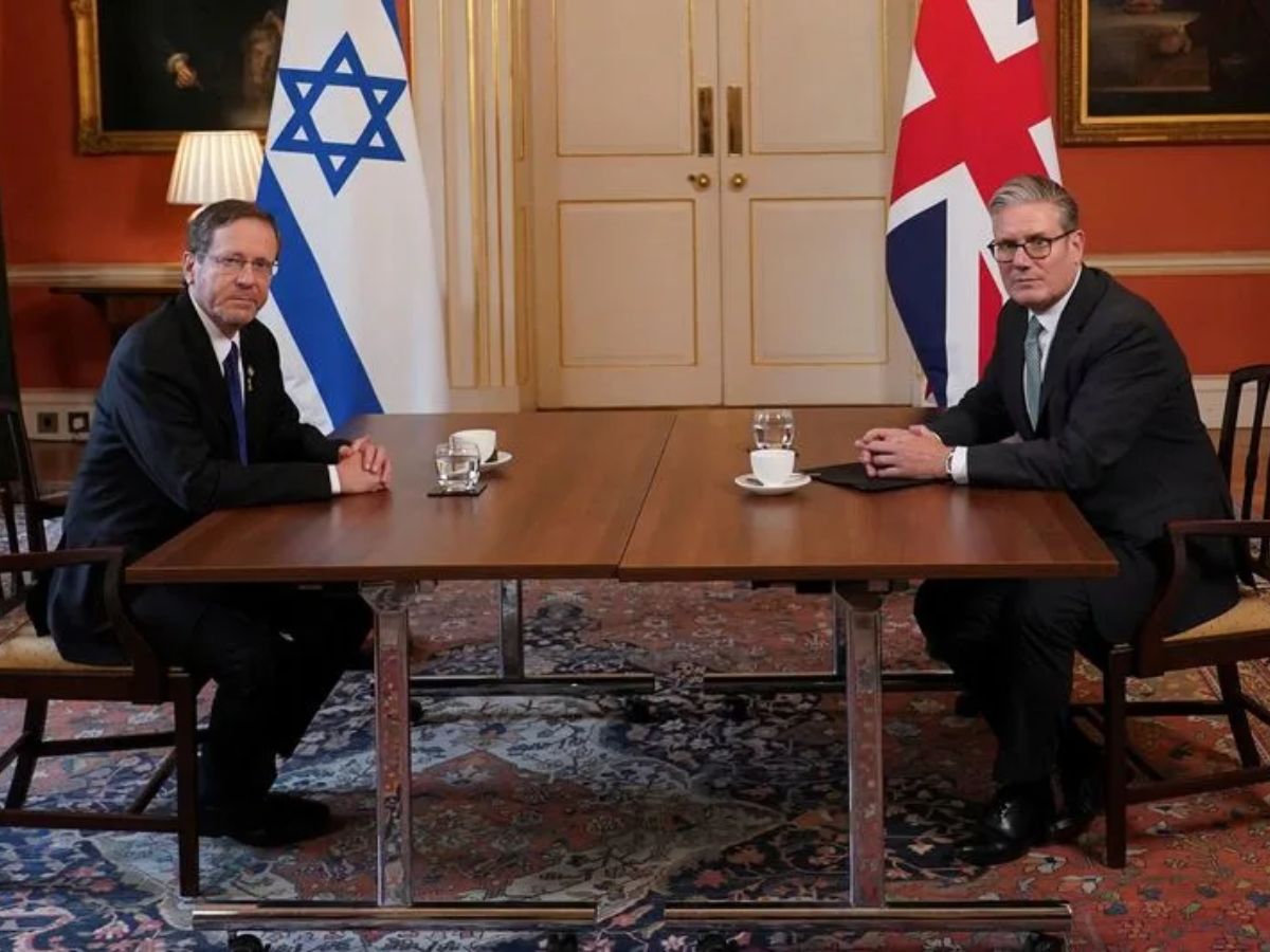 Amid “Pariah Status” Warning, Starmer Hosts Tense Talks with Israeli President Amid Gaza Strain