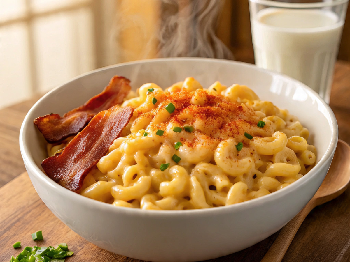 Creamy mac and cheese in a bowl - Photo Gallery