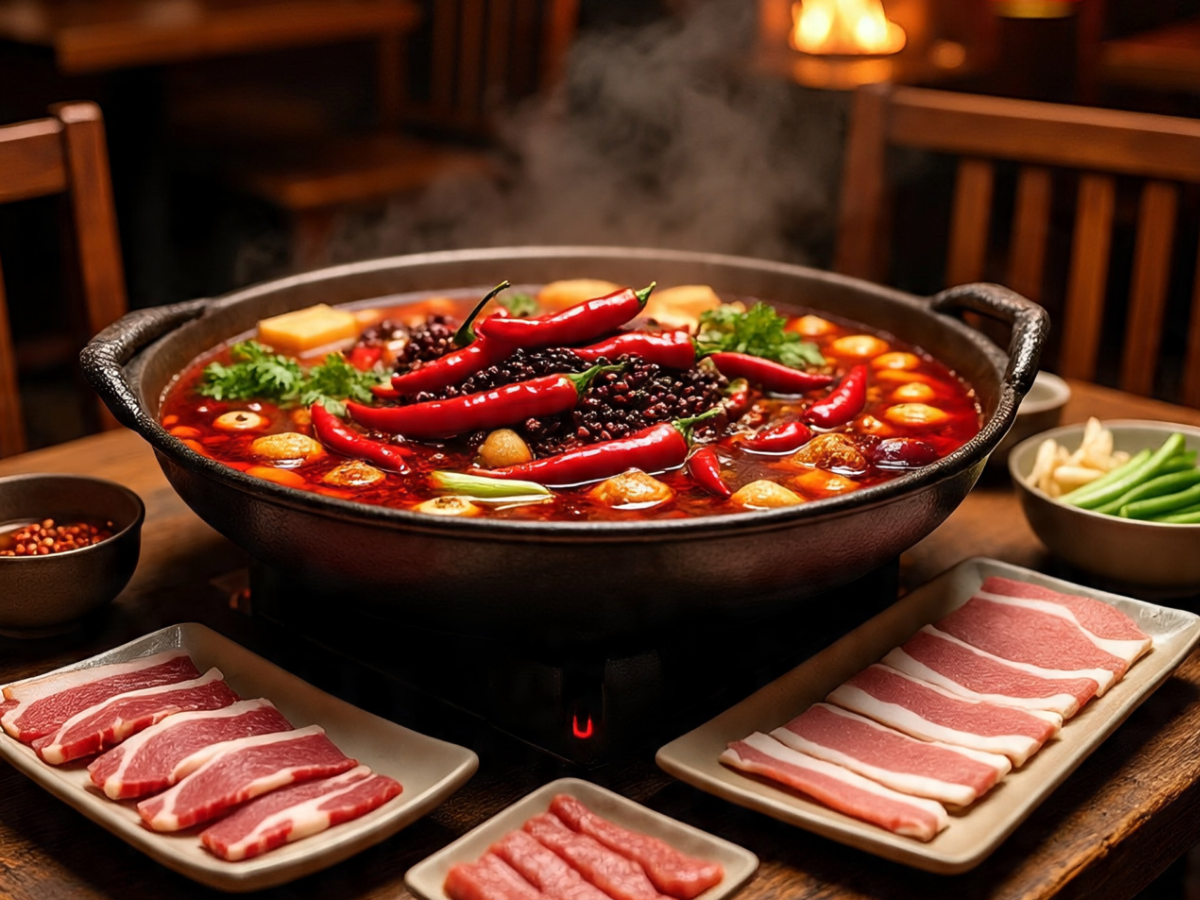 Sichuan hotpot filled with chilies and peppercorns - Photo Gallery
