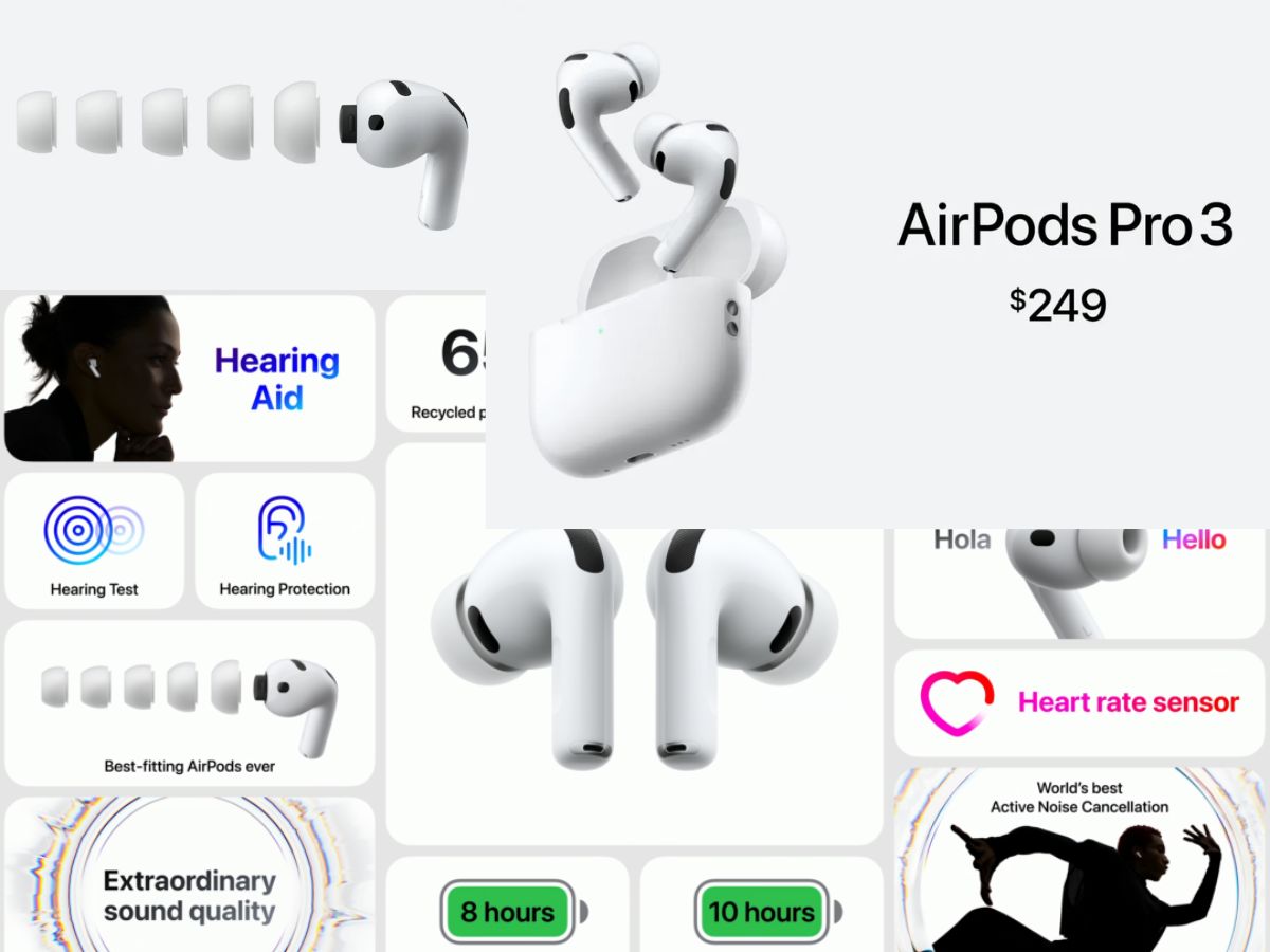 Apple Unveils AirPods Pro 3 | Promises ‘World’s Best ANC’ and a Revolutionary Fitness Coach at this Price