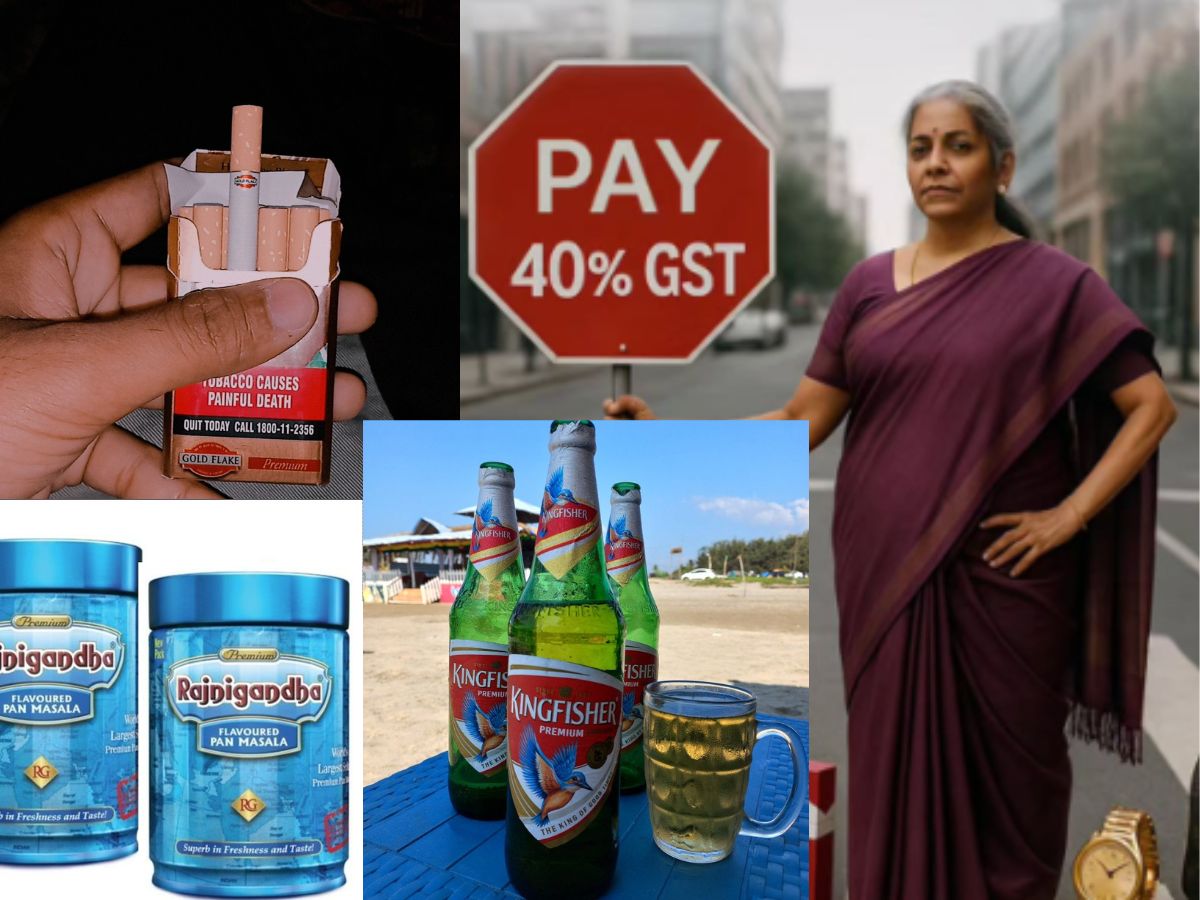 What’s a ‘Sin Tax’? From Gold Flake, Pan Masala to Beer, Decoding GST’s New 40% Slab