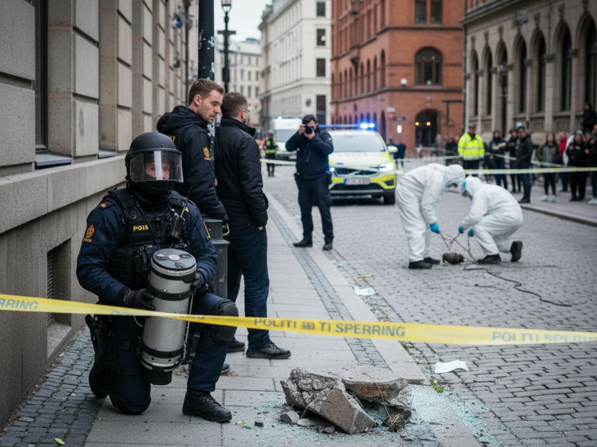 Explosion Rocks Central Oslo, One Arrested, Grenade Safely Detonated
