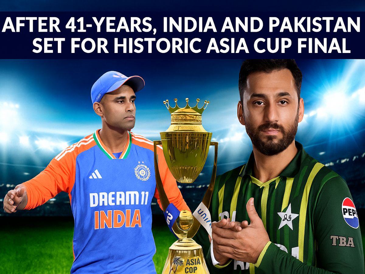 It’s Official: After 41-Years, India and Pakistan Set for Historic Asia Cup Final