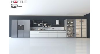 Hafele Profin Aluminium Profile Range Redefines Modern Kitchens with Stack Modular Shelving