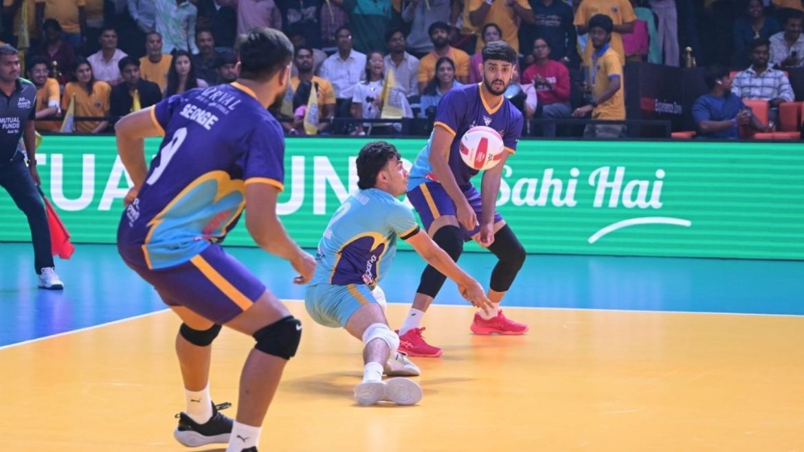 PVL 2025 Season 4 (Match 26) – PVL 2025: Chennai Blitz climb to top four in points table with 3-0 win over Delhi Toofans
