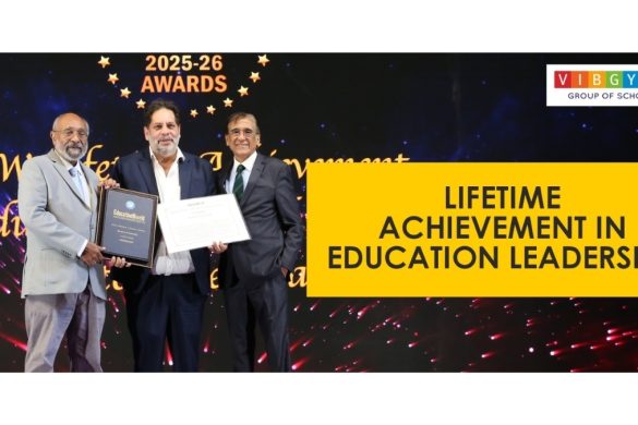 Rustom Kerawalla honoured with Lifetime Achievement Award at EducationWorld India School Rankings Awards 2025-26