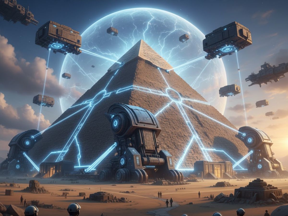 The Great Pyramid’s Secret: New Study Suggests It Was a Machine That Built Itself