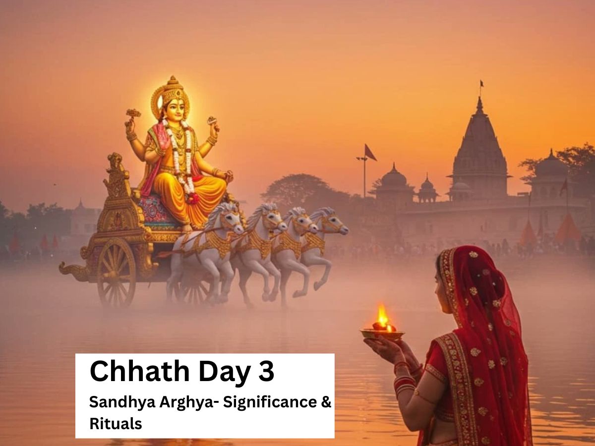 Chhath Puja Day 3: Sandhya Arghya – Significance & Rituals Associated