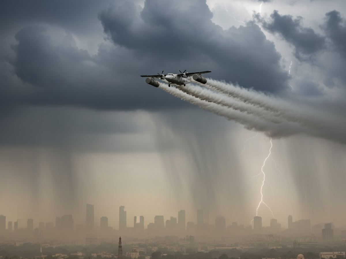Will Cloud Seeding Finally Bring Rain to Delhi’s Polluted Skies? The Science behind