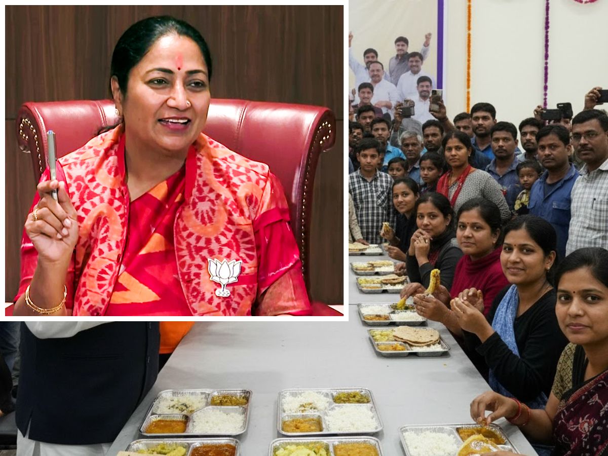 Delhi’s ₹5 Meal Plan Set for December Launch | BJP Fast-Tracks 100 Atal Canteens in Capital