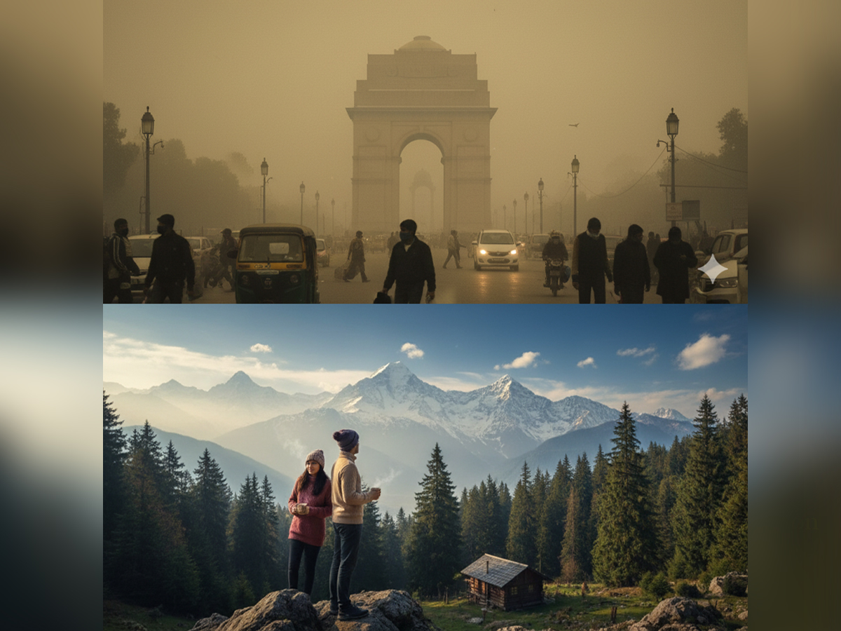Delhi Smog After Diwali: Best Short Trips for Clean Air & Mental Relaxation