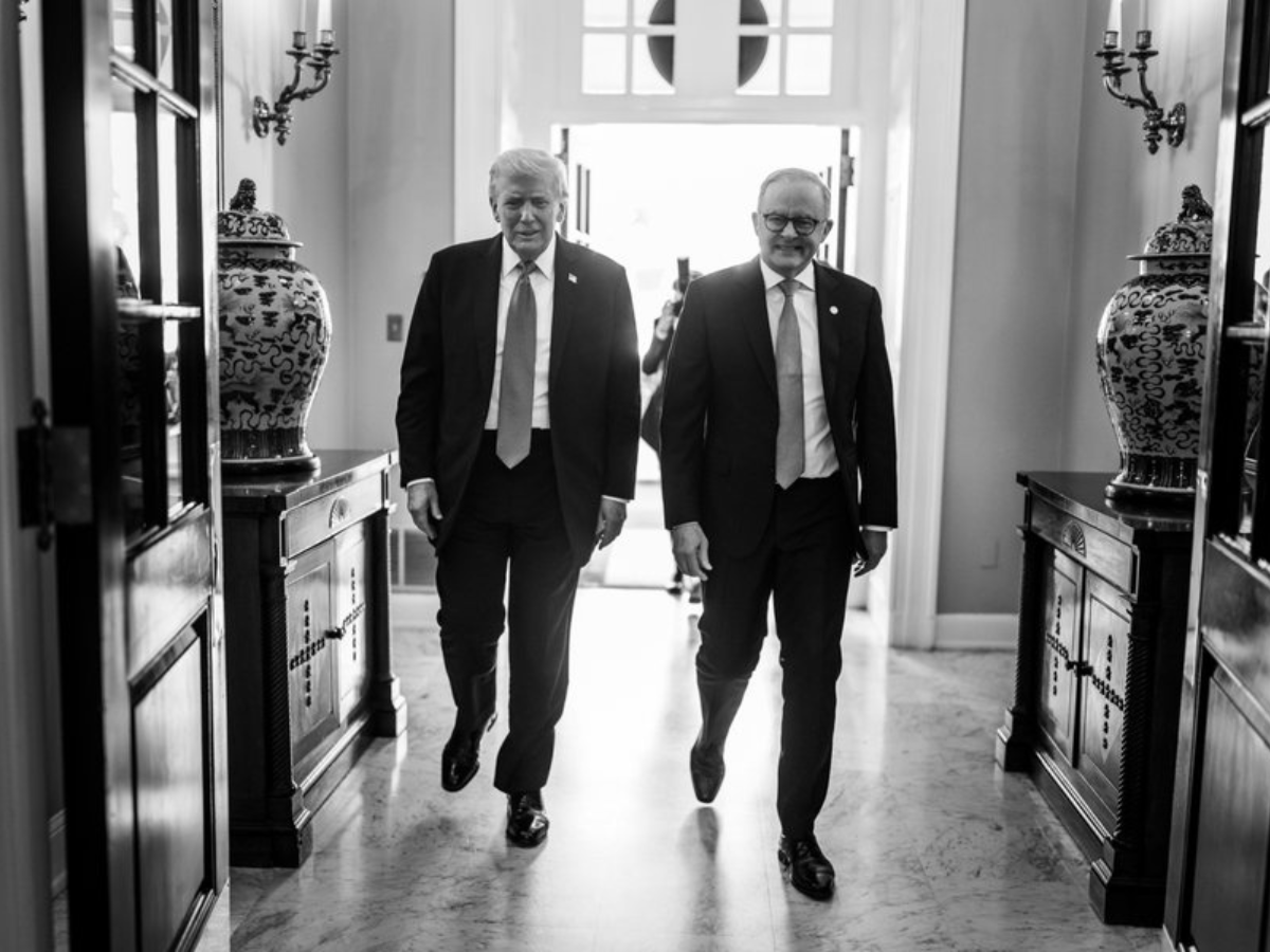 Trump Threatens 155% Tariffs on China Amid Key Talks with Australian PM Albanese