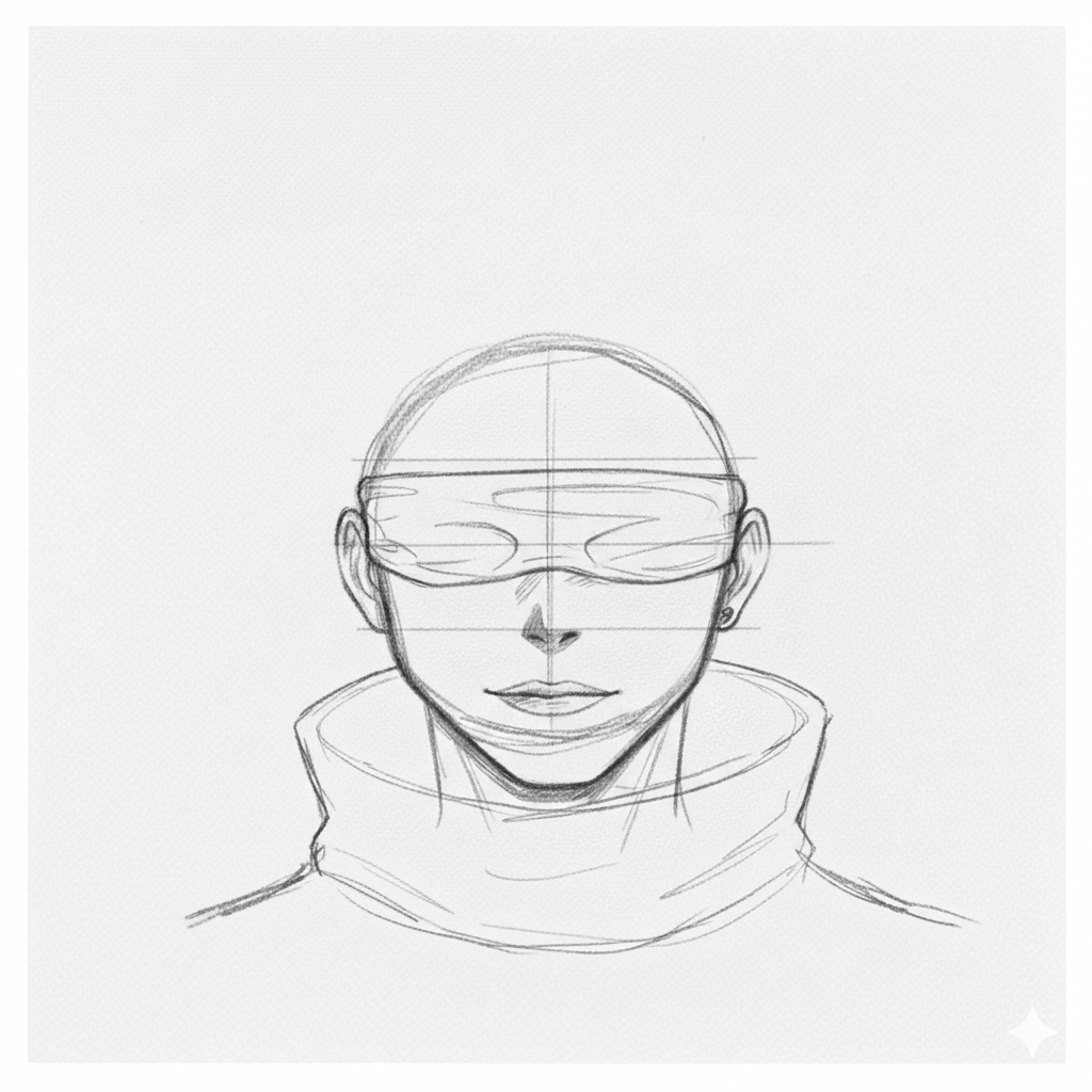 How to draw gojo with pencil 7 How to draw gojo with pencil 7